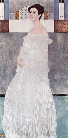 Gustav Klimt's painting of Greta, Wittgenstein's sister