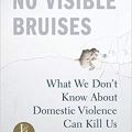 Cover Art: No Visible Bruises by Rachel Louise Snyder: Showing plaster as broken by the impact of a fist: but also referring to a fragmented, fractured self