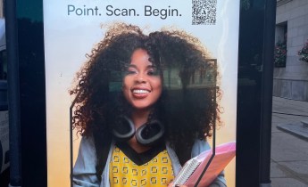 Empathy Can't Be Automated - poster ad (c) Adler University