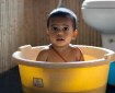 Child in a bathtub