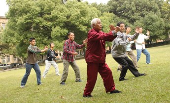 Tai Chi Chaun in the park